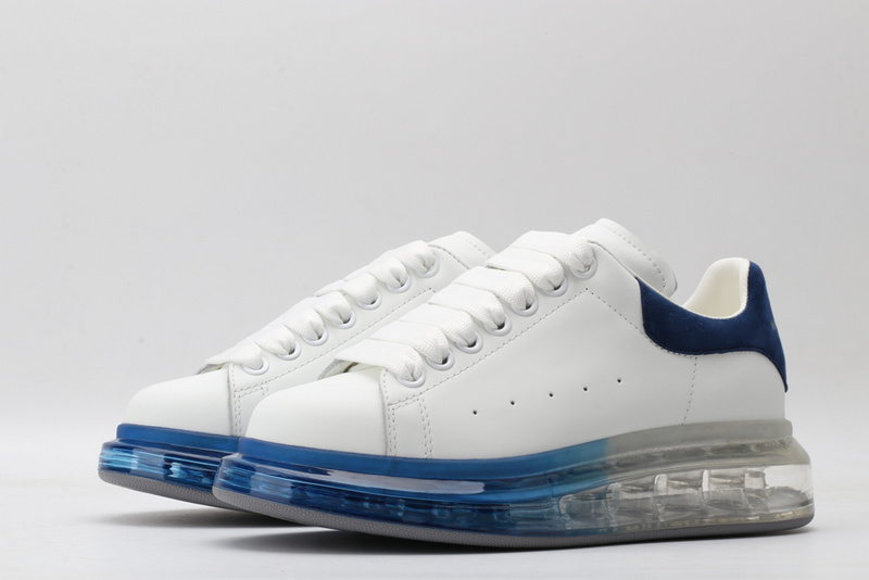 white and blue alexander mcqueen's