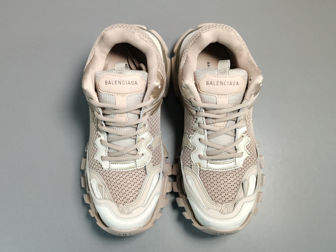 Balenciaga Track.3 Trainers Sneaker 'Dark Beige' 700875-W3RF3-9897 ...