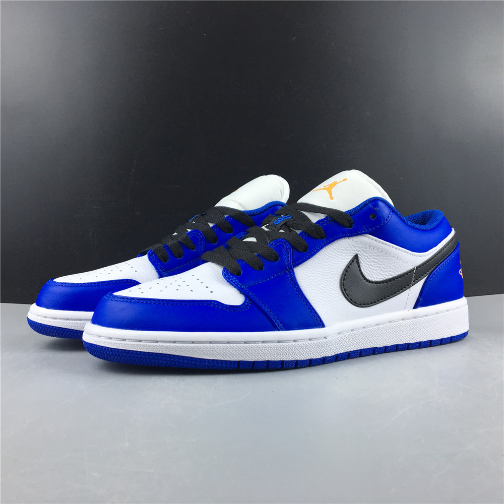 Air Jordan 1 Low Hyper Royal Orange Peel ,Perfect Kicks, Cheap Air ...