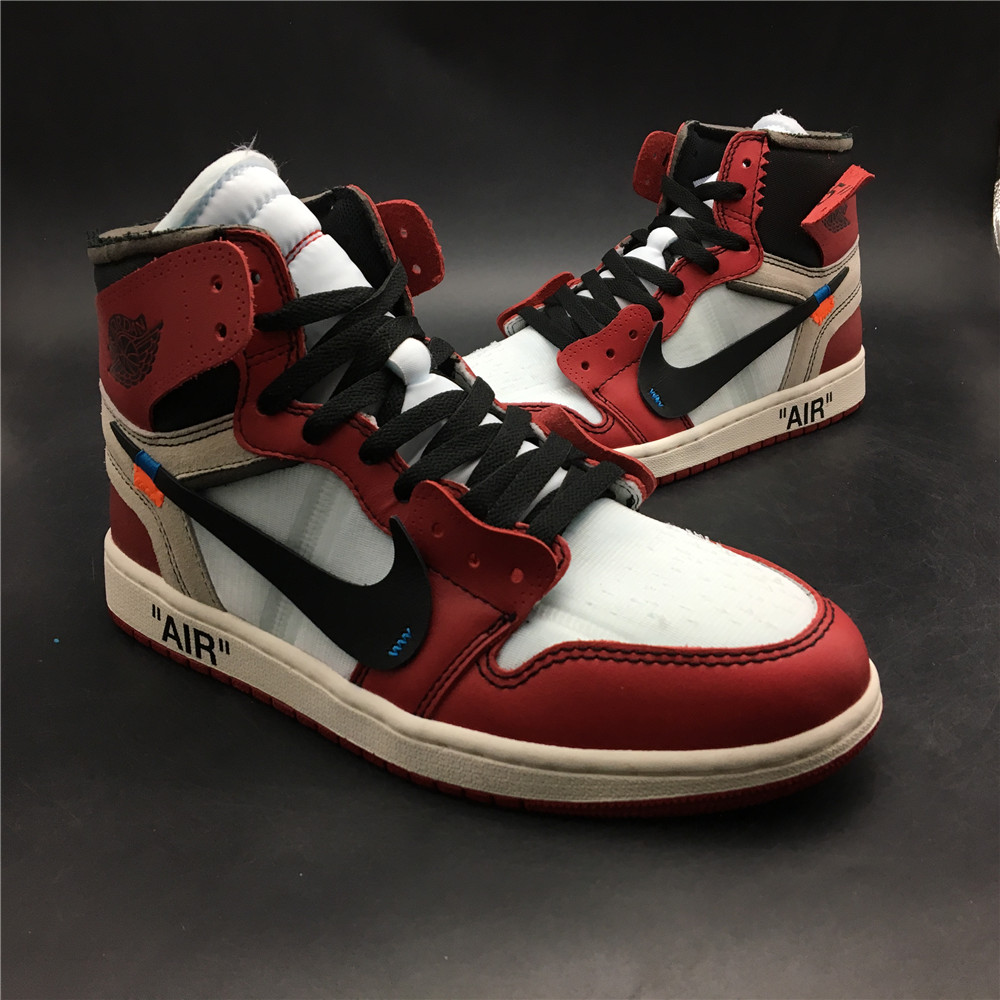 jordan 1 red off white