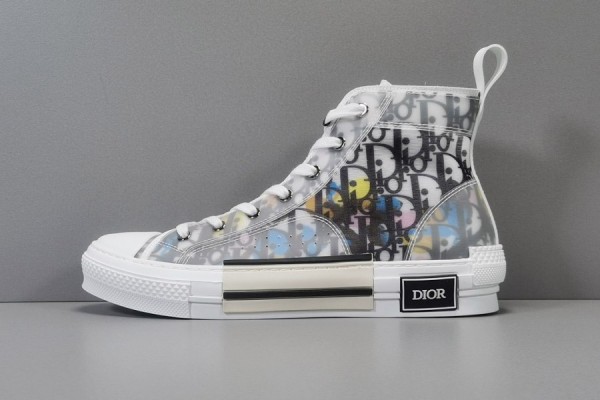 Dior B23 High Top Alex Foxton Oblique Sneaker 
