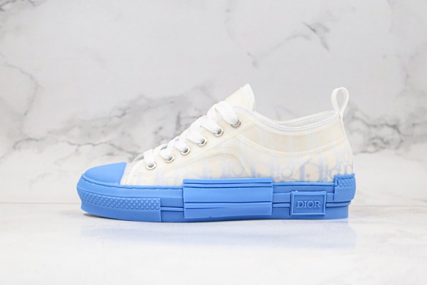 Dior B23 Low Top Gradient Blue Sneaker
