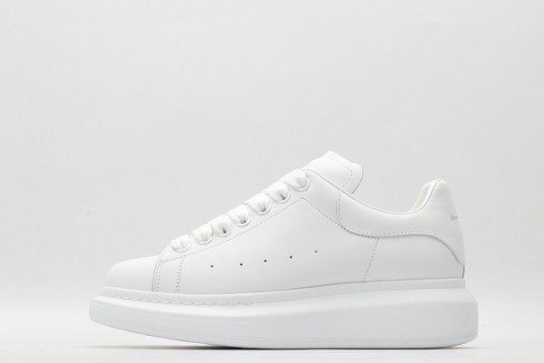 Alexander McQueen Oversized Sneaker - All White 'Calfskin' 