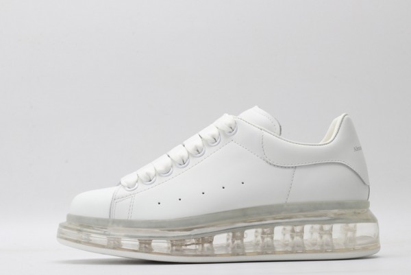 Alexander McQueen Oversized Sneaker White Clear Sole 