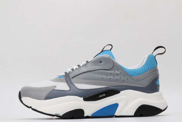 Dior B22 Sneaker Gray White Blue 