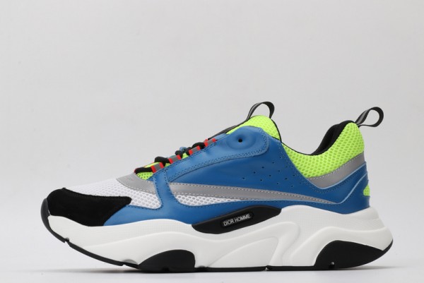 Dior B22 Sneaker Blue Yellow White 