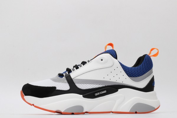Dior B22 Sneaker White Blue Knit