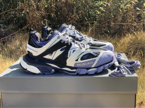 Balenciaga Track Sneaker Light Purple-White-Grey   