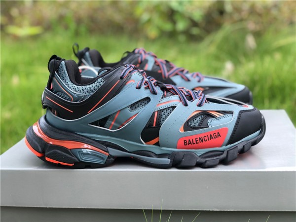 Balenciaga Track Sneaker Blue-Black-Orange 