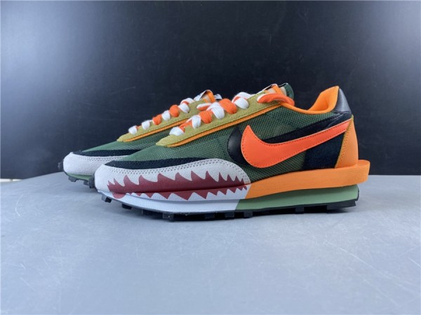 Bape Shark Mouth x Sacai x Nike LVD Waffle Daybreak