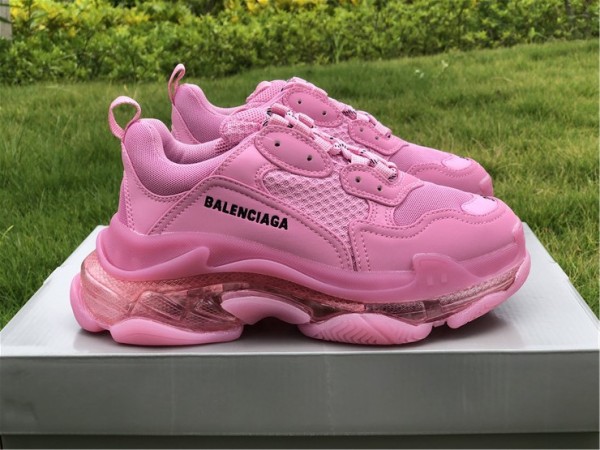 Balenciaga Triple S Clear Sole Pink 