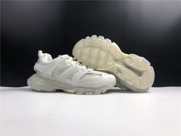 Balenciaga Track Sneaker Clear Sole White 
