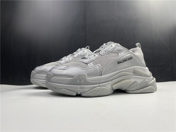 Balenciaga Triple S Silver Metallic 