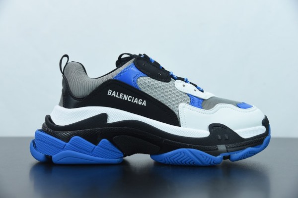 Balenciaga Triple S Sneaker Blue Gray Black 