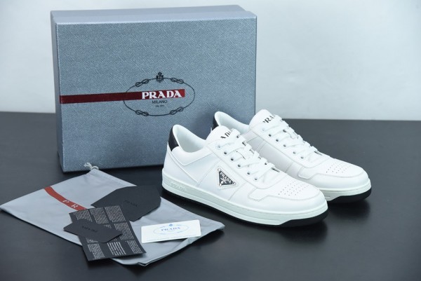 Prada Leather Sneaker White 