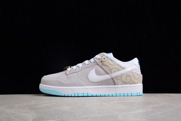 Nike Dunk Low Barber Shop Grey 