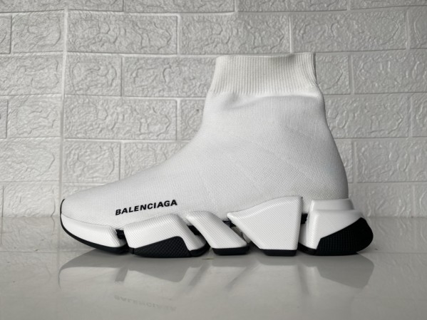 Balenciaga Speed 2.0 Sneaker WhiteBlack 
