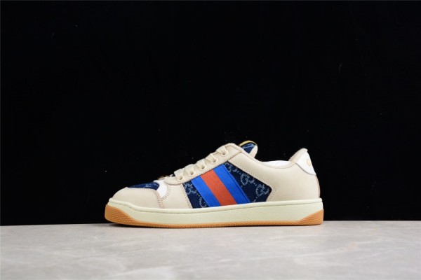 Gucci Screener Sneaker White with Blue 577684-2KQ40-4467 