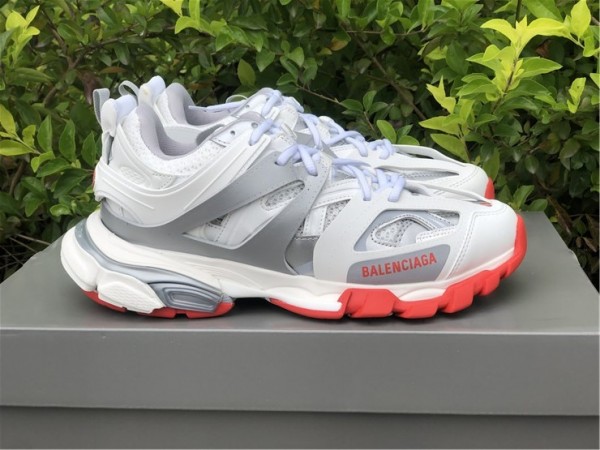 Balenciaga Track Sneaker White - Grey - Red 