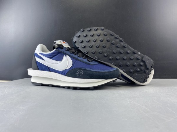 Sacai x Nike LVD Waffle Daybreak Deep Light Blue