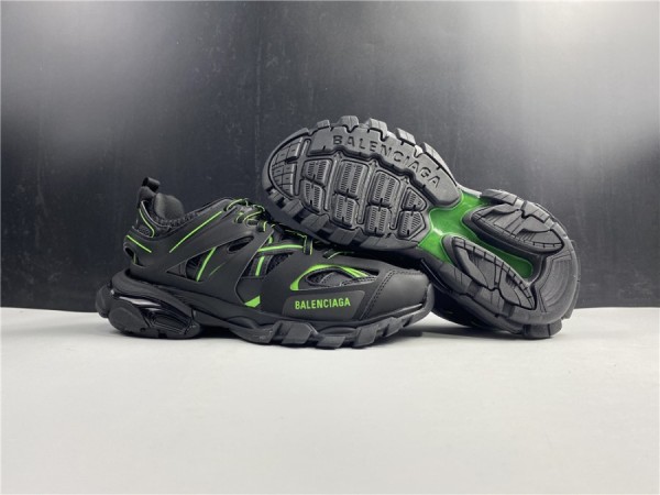 Balenciaga Track Trainers Sneaker Black Green