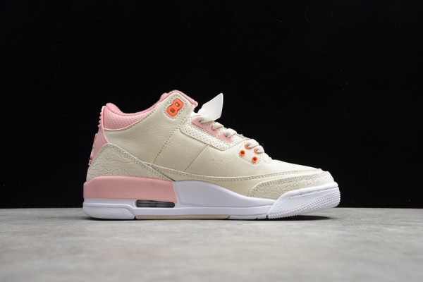 Wmns Air Jordan 3 Retro Sail Rust Pink 