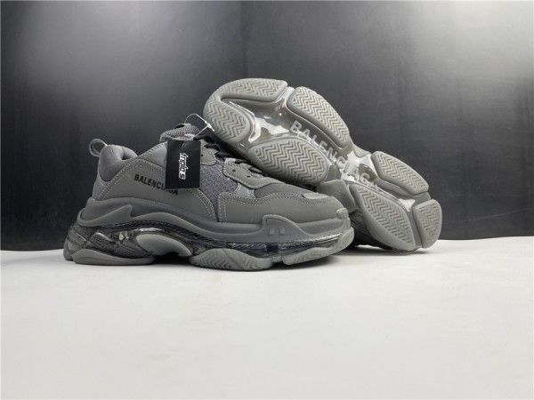 Balenciaga Triple S Clear Sole Dark Grey 