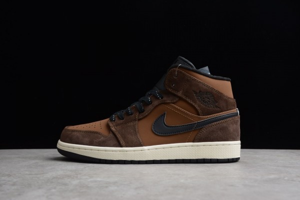 Air Jordan 1 Mid SE Dark Chocolate 