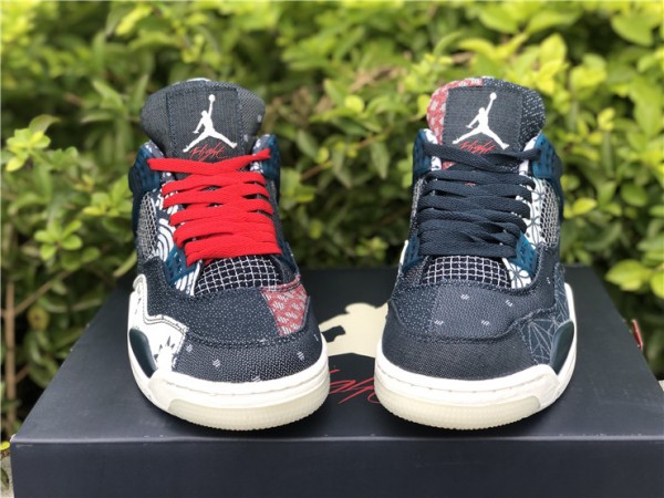 Air Jordan 4 Sashiko “Deep Ocean” 