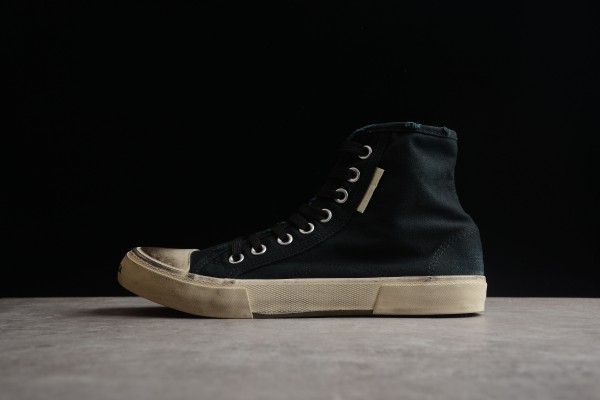 Balenciaga Paris High Top Sneaker in Black