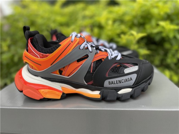 Balenciaga Track Sneakers Orange Black 