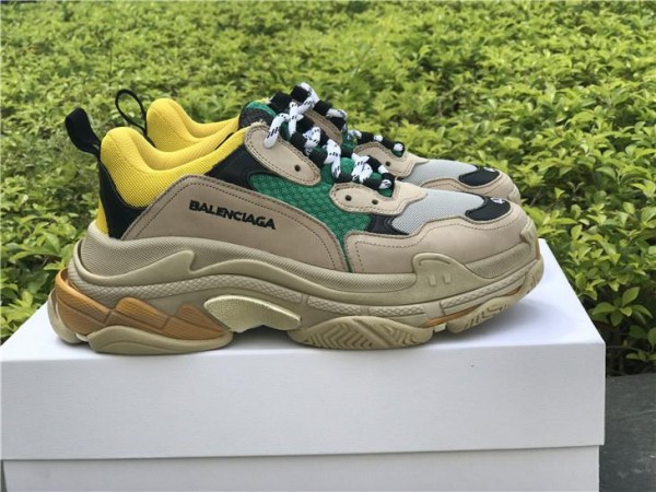 Balenciaga Triple S Yellow Green (2017) 