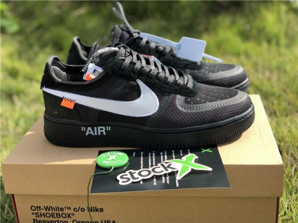 OFF-WHITE X Nike Air Force 1 Black 