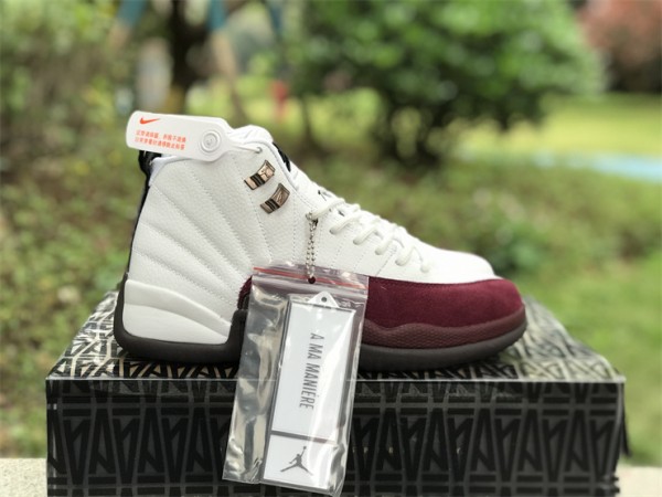 Air Jordan 12 x A Ma Maniére Retro 'White' 