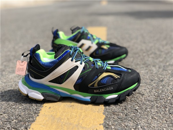 Balenciaga Track 3.0 Sneaker Black - White - Blue - Green  