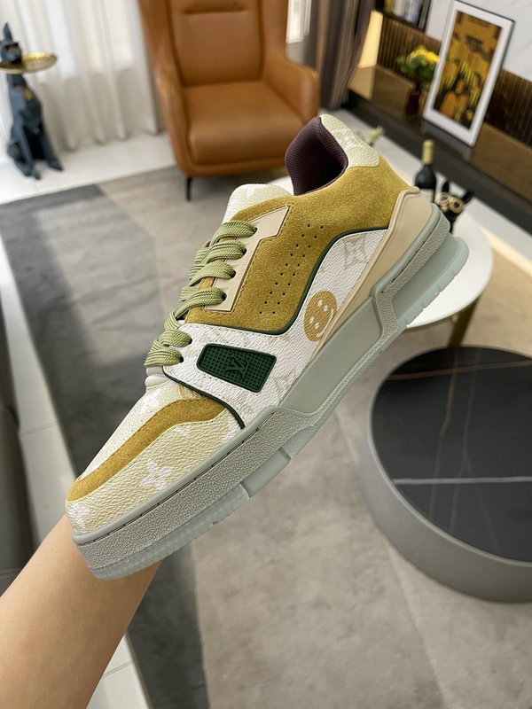 LV Trainer Sneaker OliveYellow LV-T0050