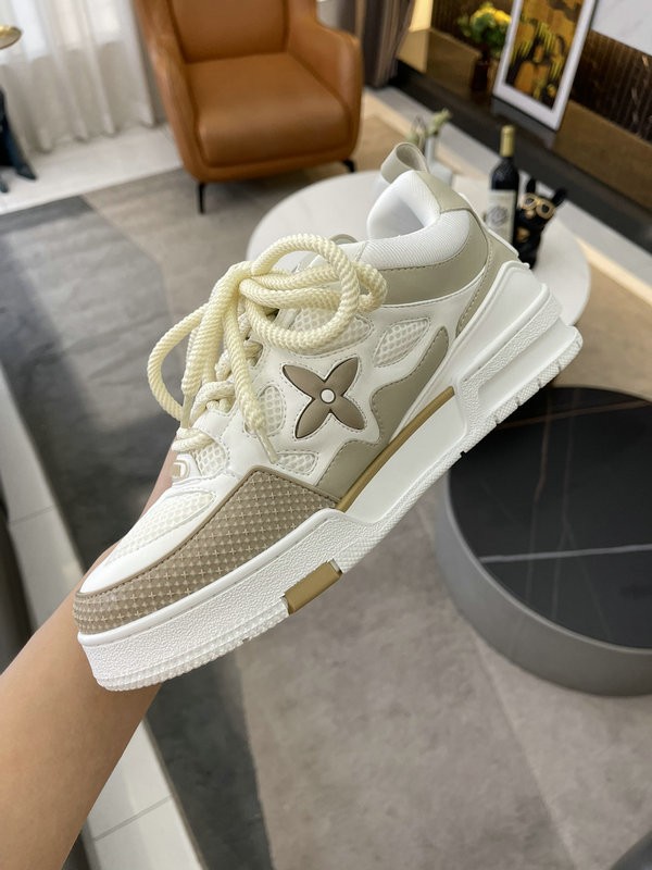 LV Skate Sneakers - Beige 