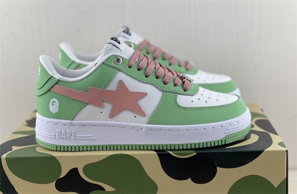 A Bathing Ape Bape Sta Pastel Green