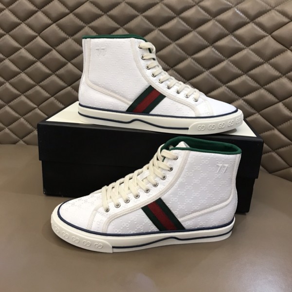 Gucci Tennis 1977 High Top Sneaker - White GG-S035