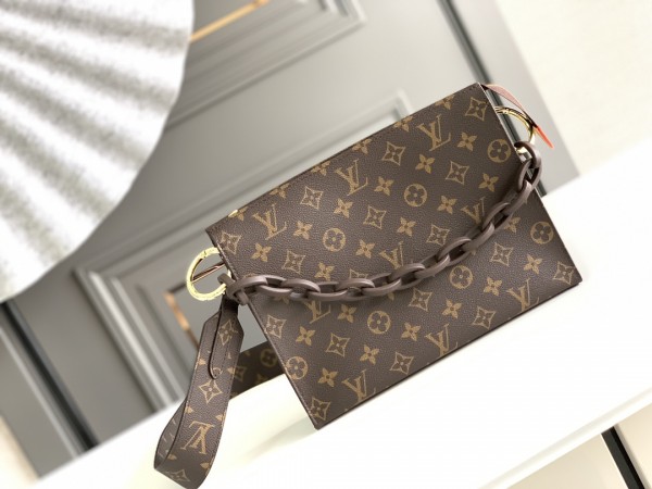 Louis Vuitton Monogram Canvas POCHETTE Original Leather