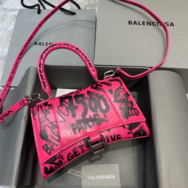 Balenciaga Hourglass S tote Bag  (2 sizes) BHSB-007