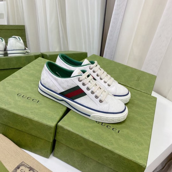 Gucci Tennis 1977 Print Sneaker - Low Top - White GCB-017