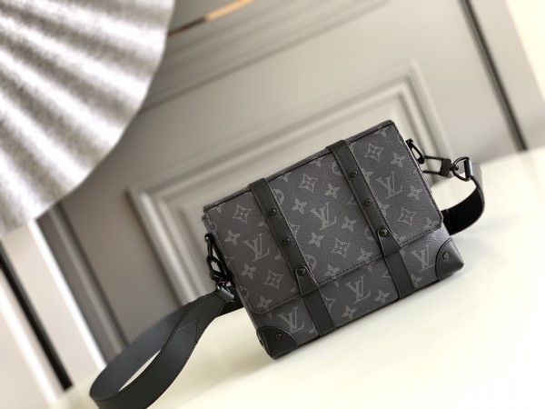 Louis Vuitton Trunk Messenger Monogram Eclipse