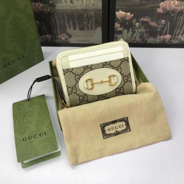 Gucci Wallet GG Marmont White  658549-1 