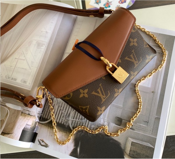 Louis Vuitton Pad Lock On Strap