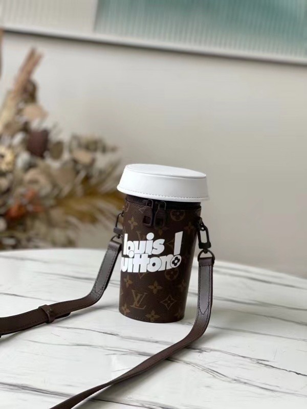 Louis VuittonCoffee Cup Autres Toiles Monogram in Brown