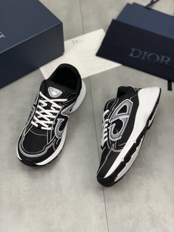 Dior B30 Sneaker Black White Grey BRB30-006