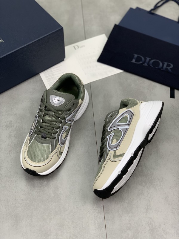 Dior B30 Sneaker Khaki Brown - Olive BRB30-007