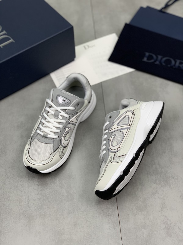 Dior B30 Sneaker Cream White - Grey BRB30-008