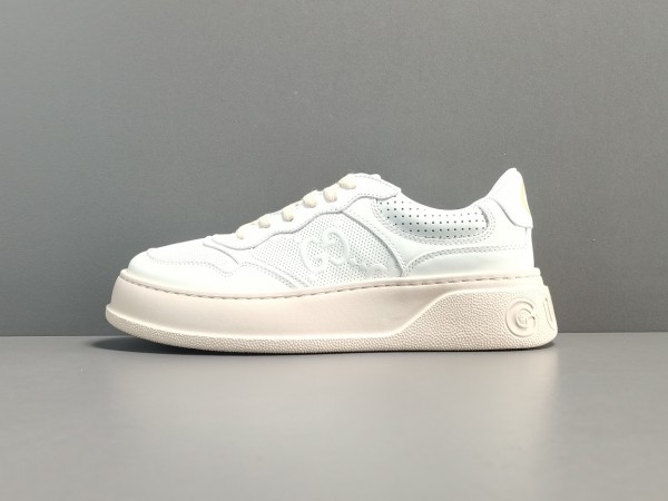 Gucci GG embossed sneaker White - Pink 